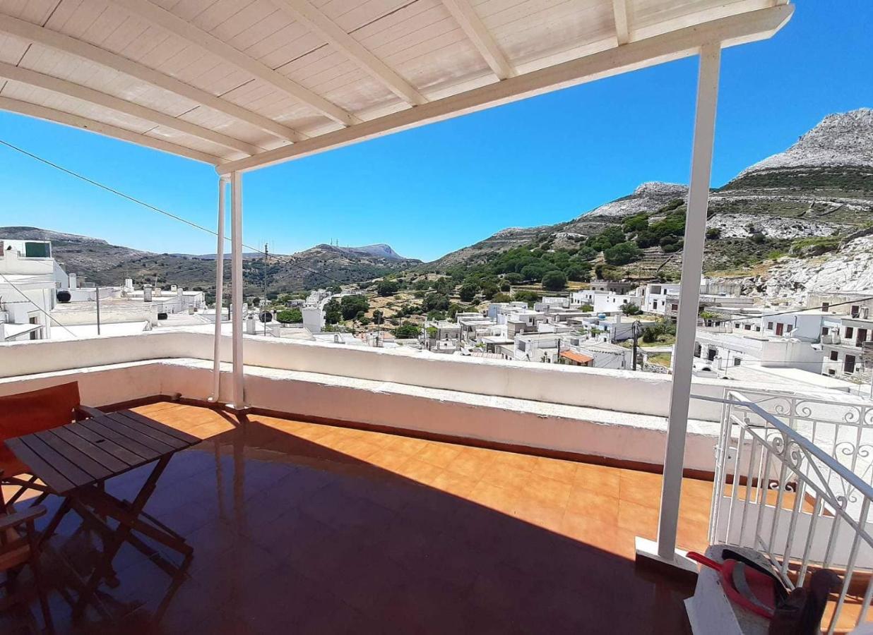 Bella Vista Montagna Apartment Aperathos ภายนอก รูปภาพ